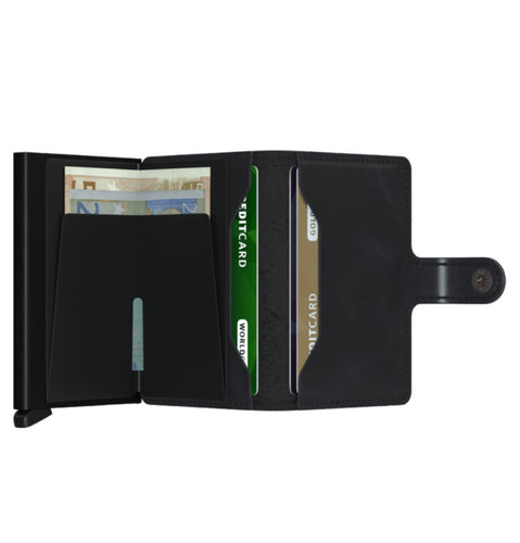 Miniwallet Vintage Black