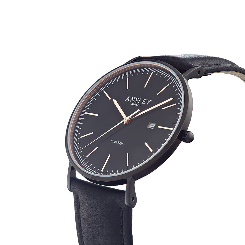 THREE RAYS BLACK (42MM) – 42D1L