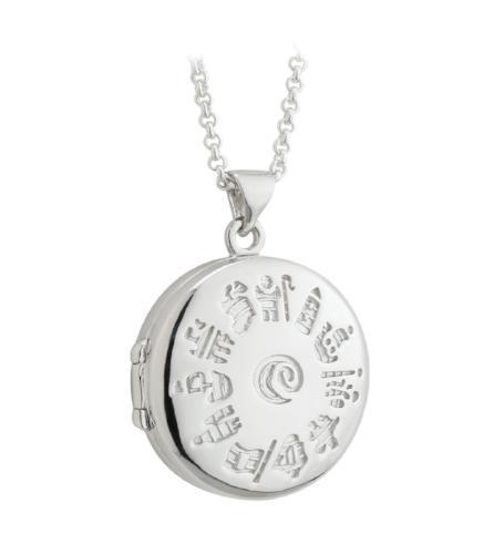 STERLING SILVER HISTORY LOCKET