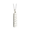STERLING SILVER HISTORY OF IRELAND INGOT PENDANT