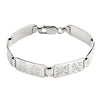 STERLING SILVER HISTORY OF IRELAND BRACELET