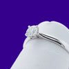 18ct White Gold .41ct Round Brilliant cut Solitaire Diamond Ring